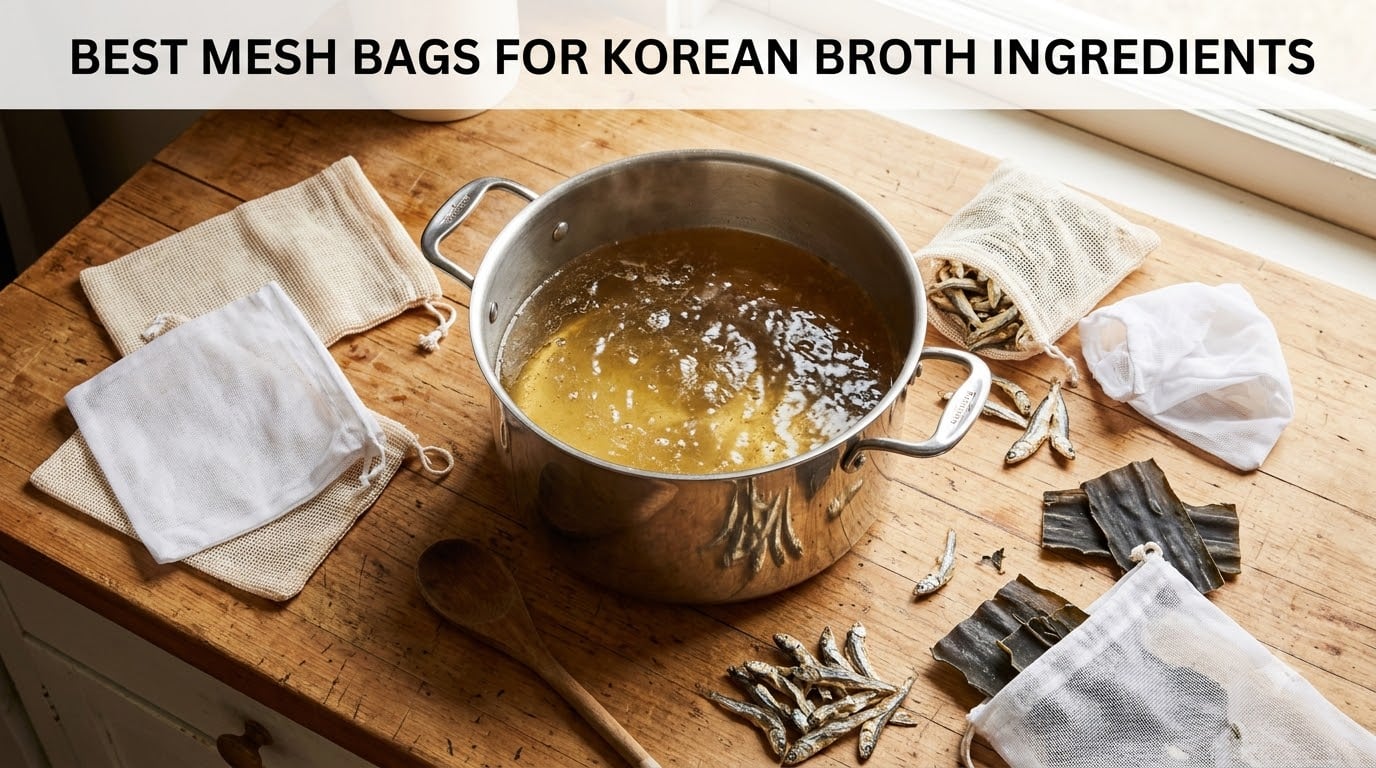 best mesh bags for korean broth ingredients
