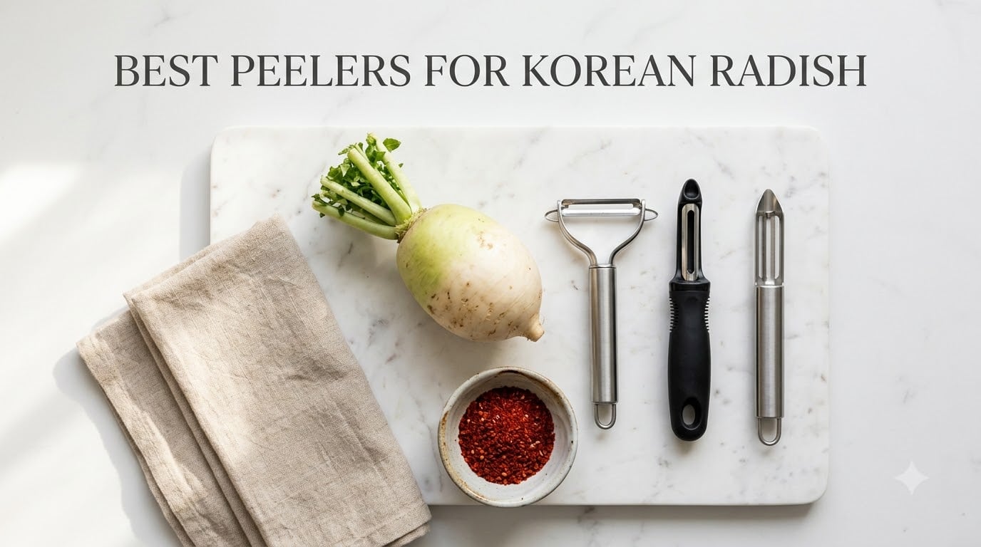best peelers for korean radish