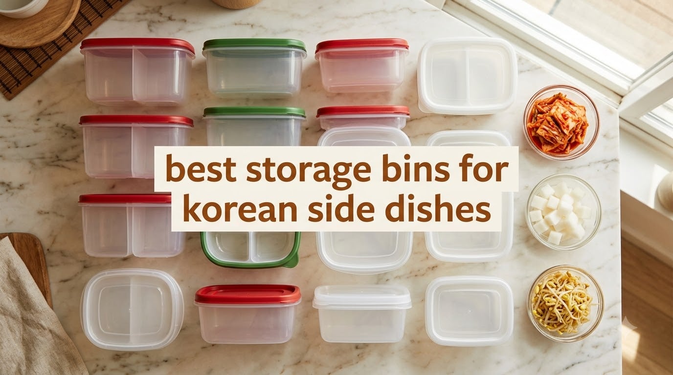 best storage bins for korean side dishes