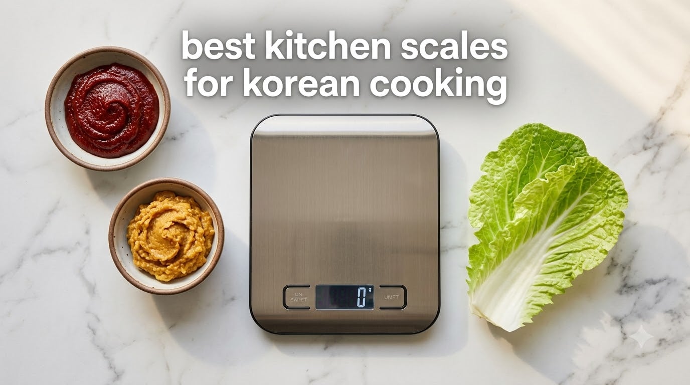 best kitchen scales for korean cooking