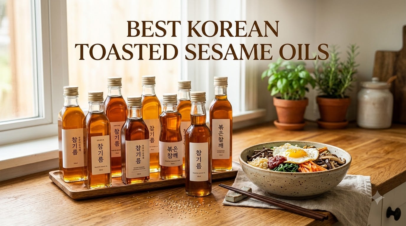 best korean toasted sesame oils