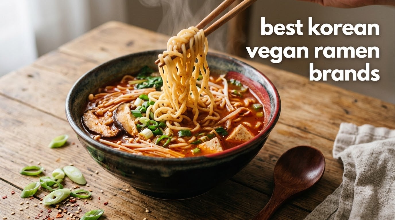 best korean vegan ramen brands
