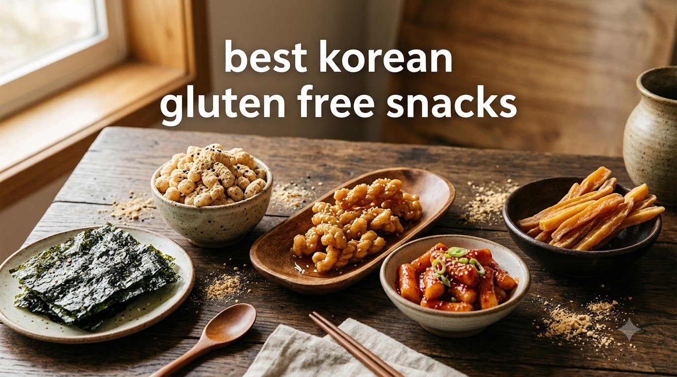 best korean gluten free snacks