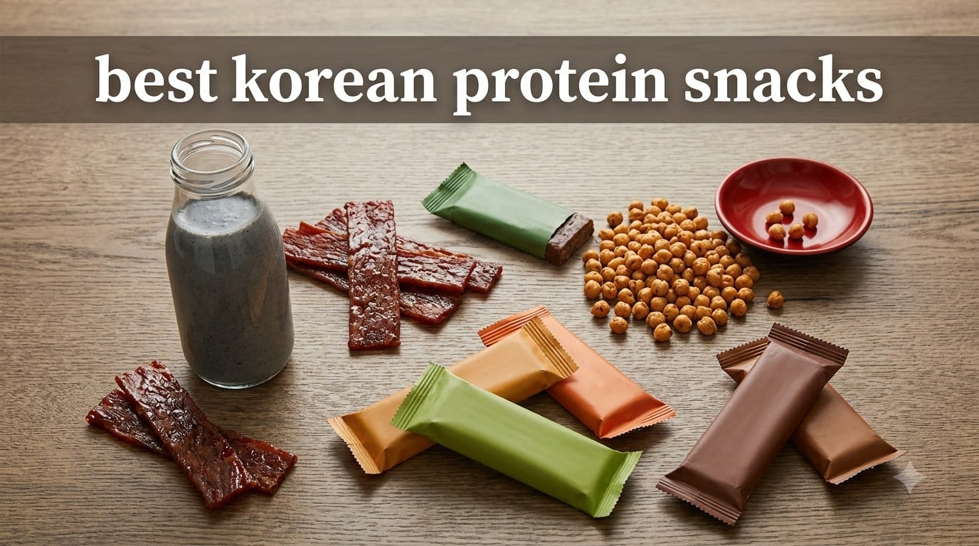 best korean protein snacks