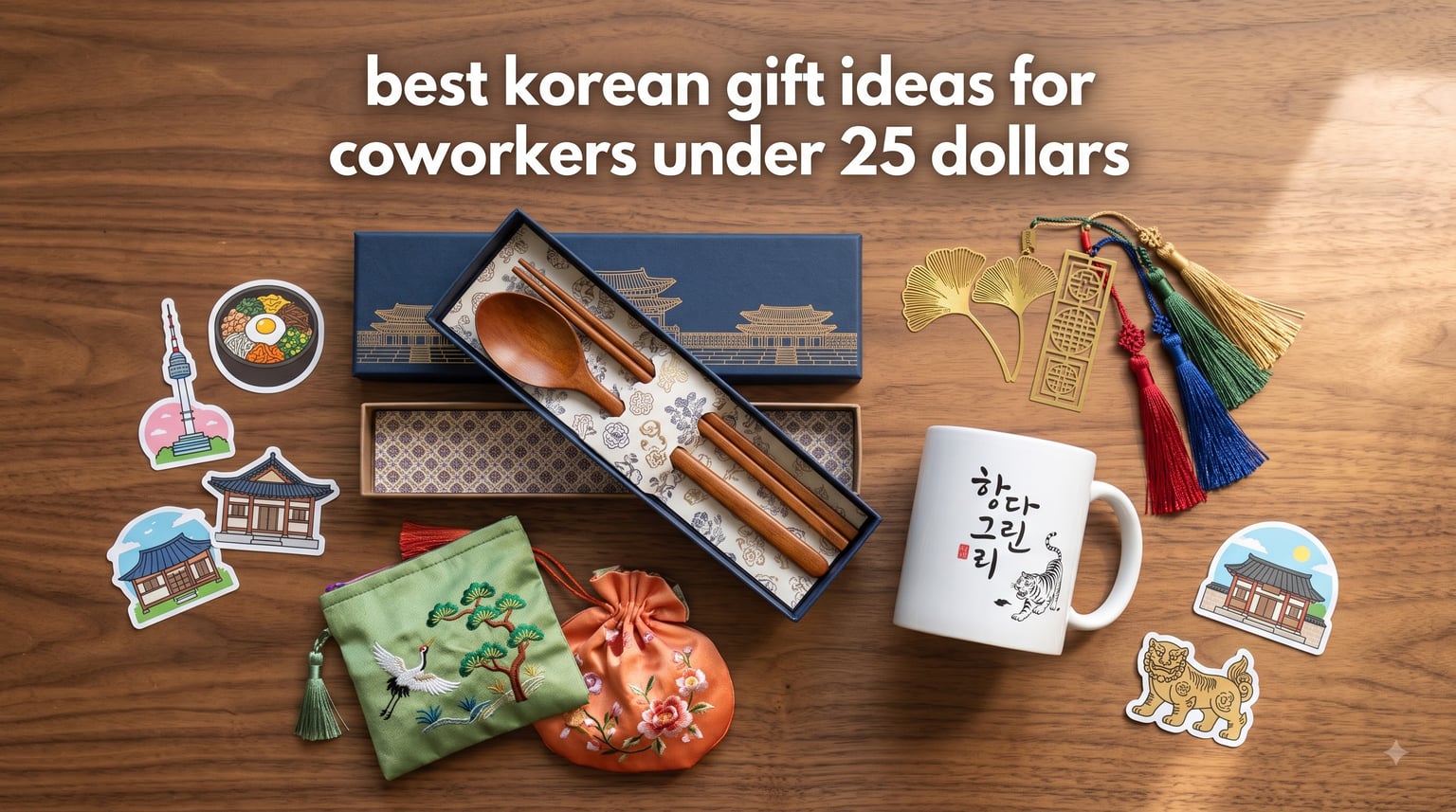 best korean gift ideas for coworkers under 25 dollars