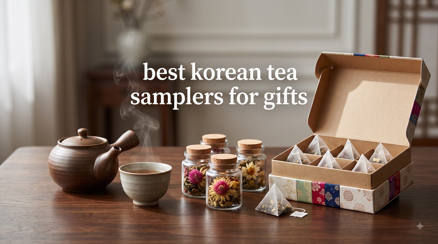 best korean tea samplers for gifts
