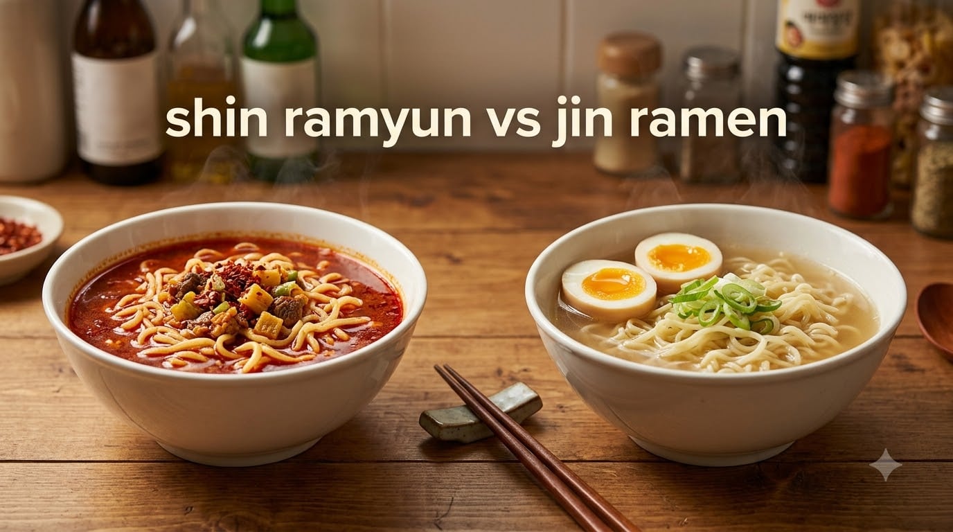 shin ramyun vs jin ramen