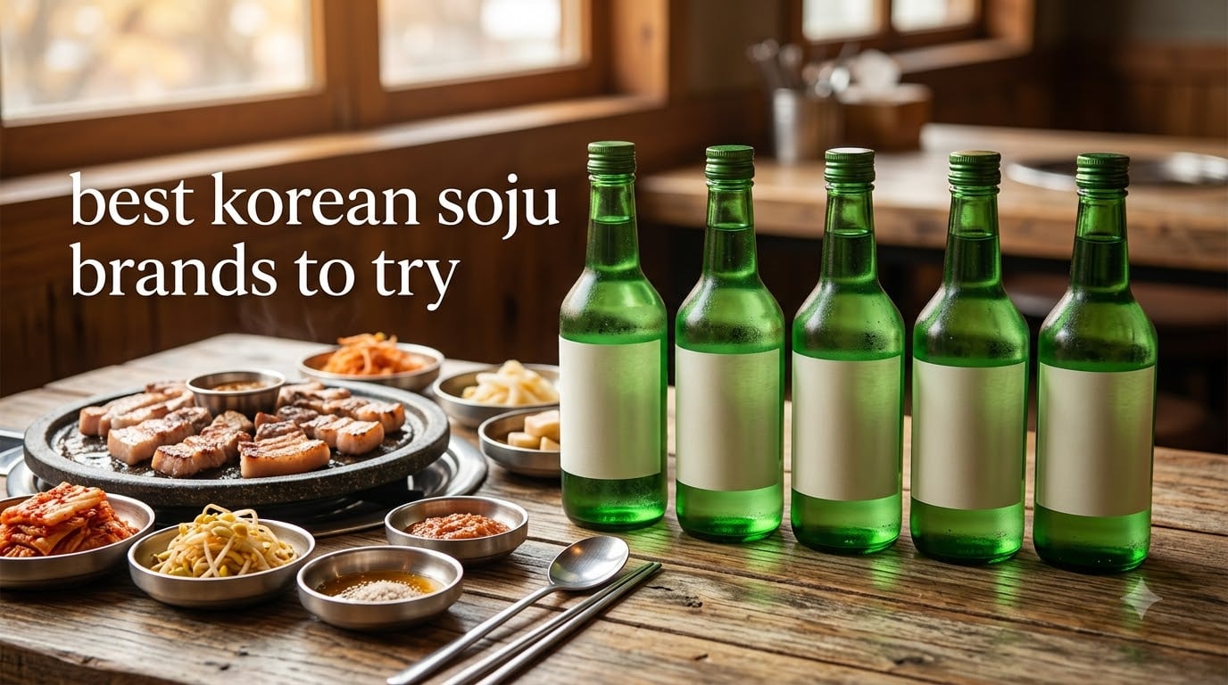 best korean soju brands to try