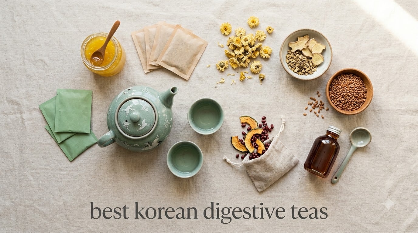 best korean digestive teas