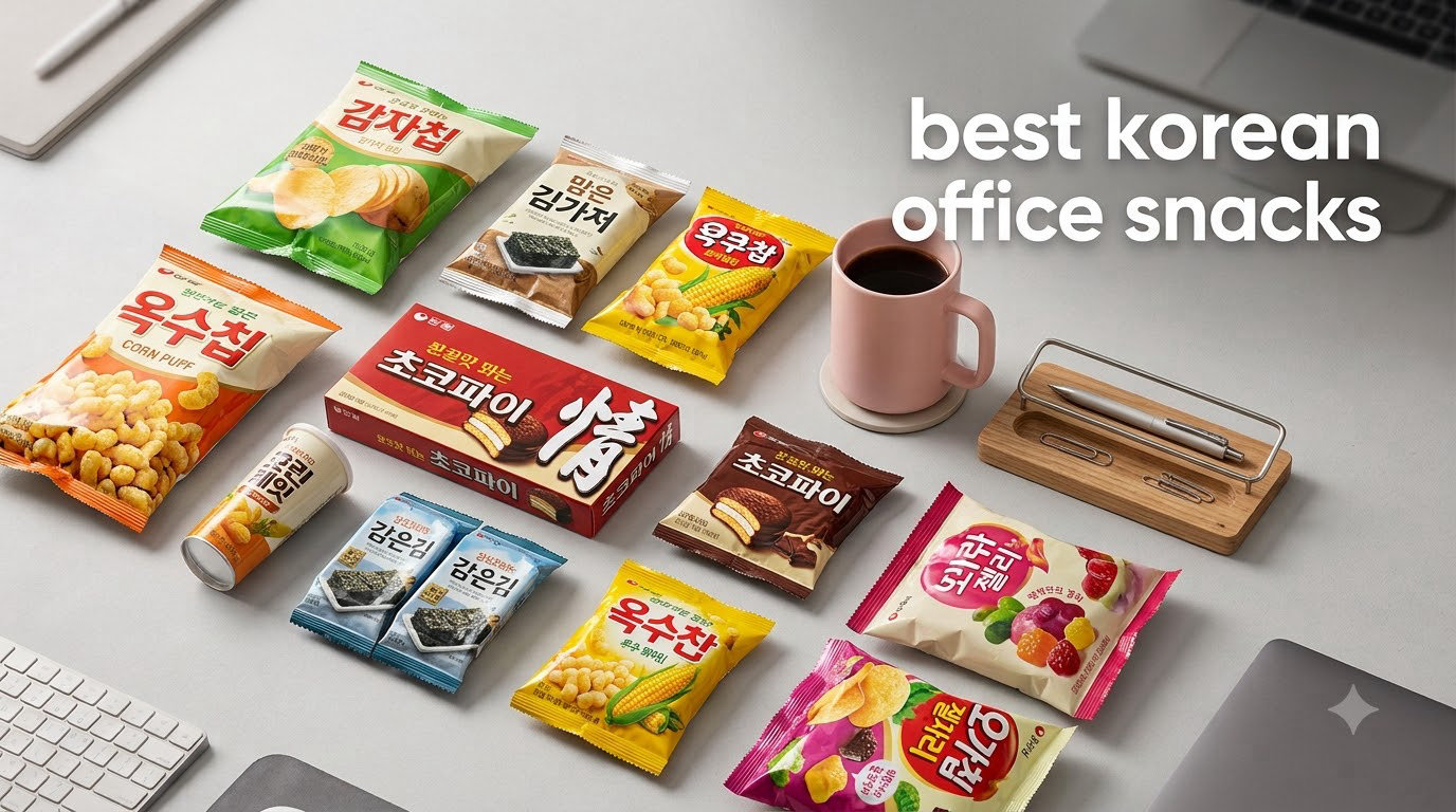 best korean office snacks