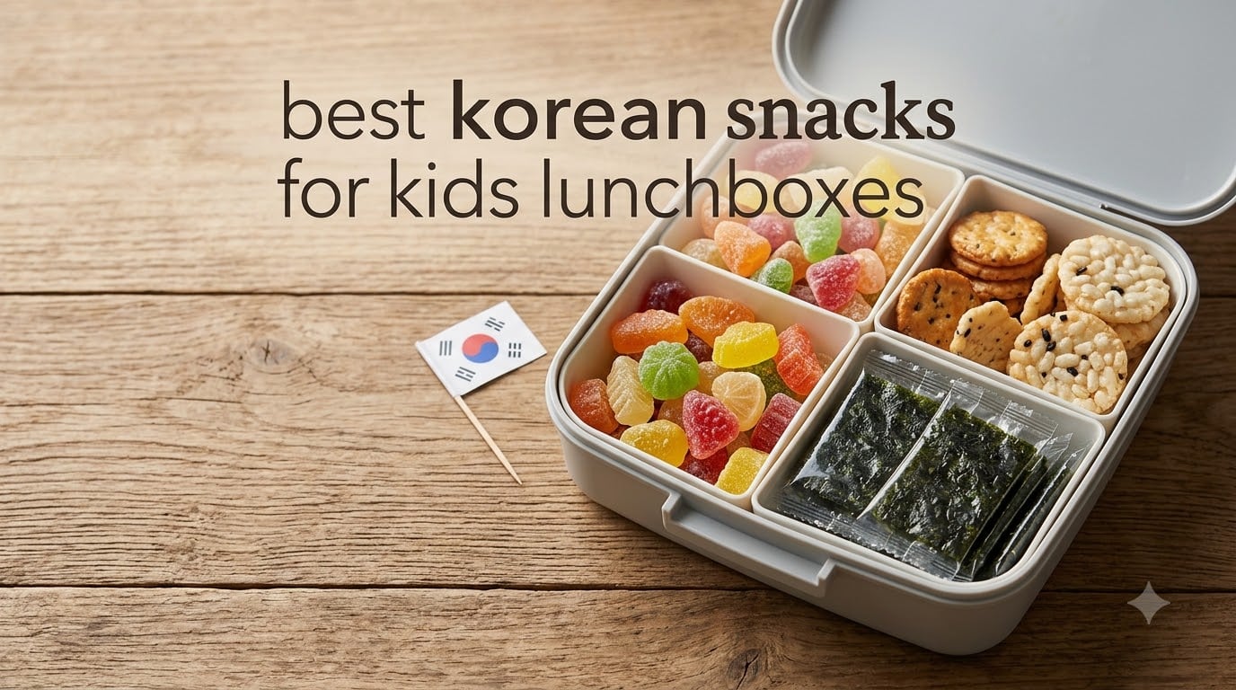 best korean snacks for kids lunchboxes