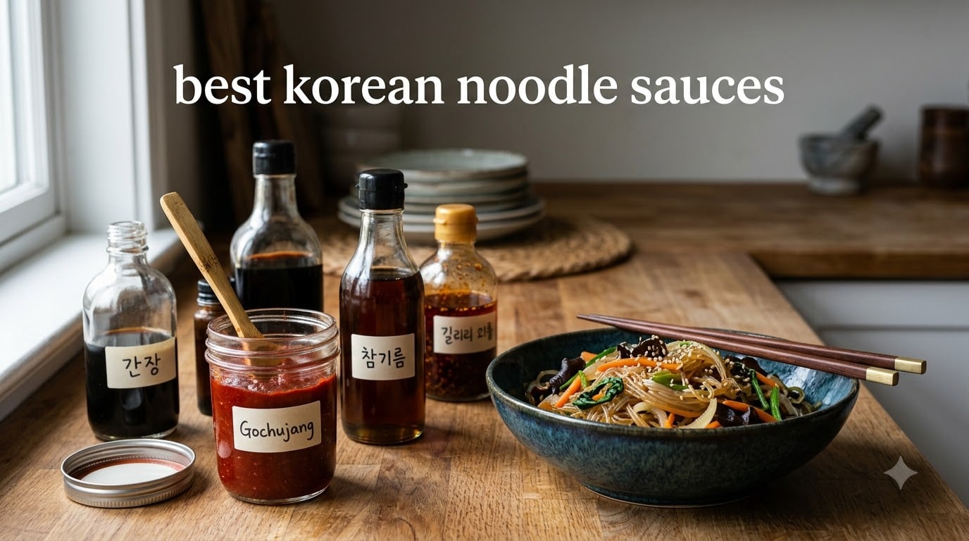 best korean noodle sauces