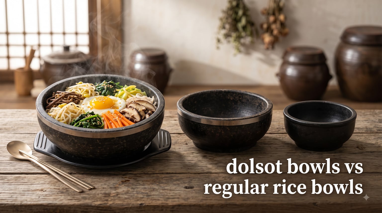 dolsot bowls vs regular rice bowls