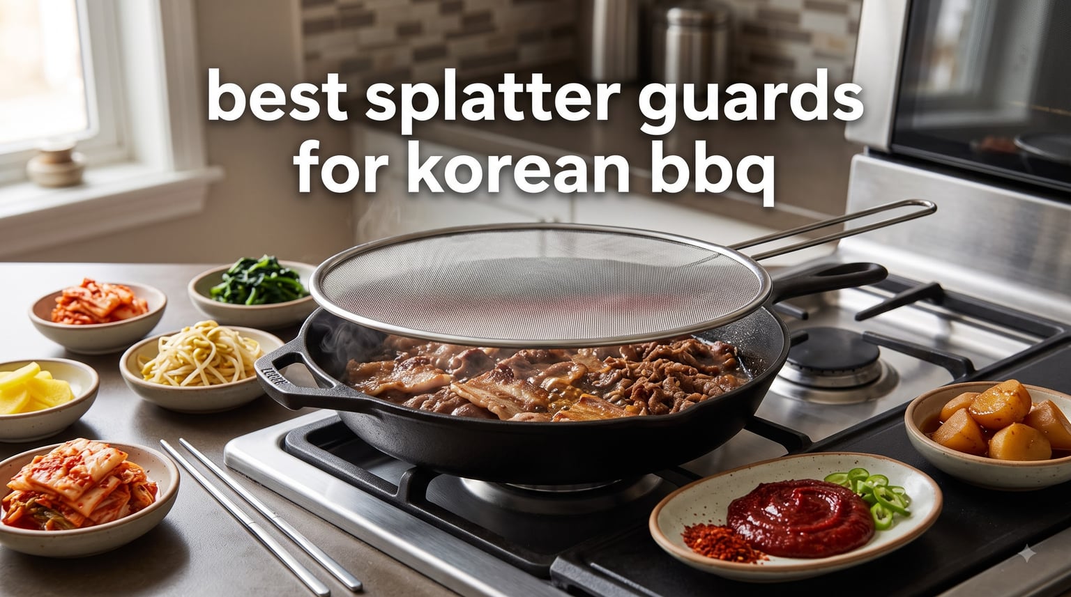 best splatter guards for korean bbq