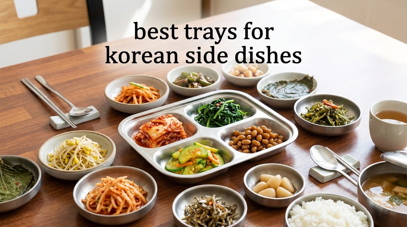 best trays for korean side dishes