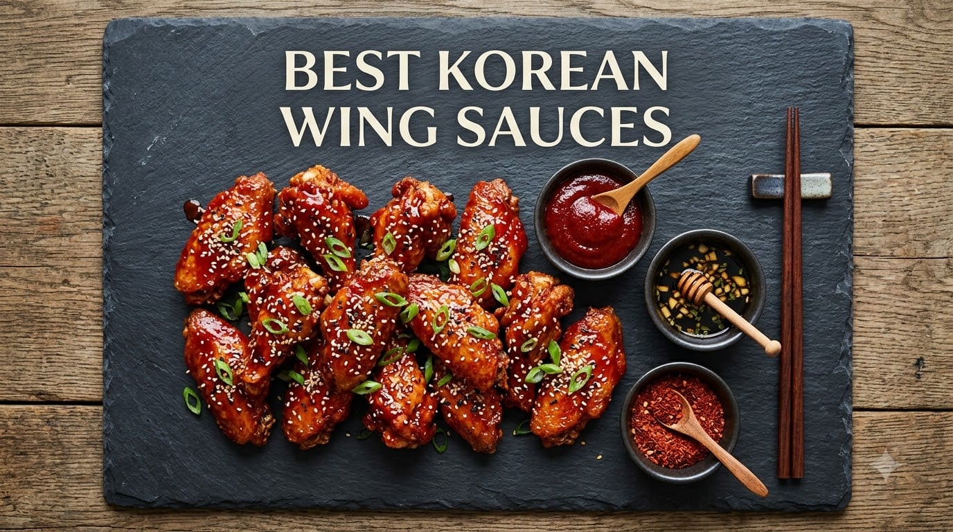 best korean wing sauces