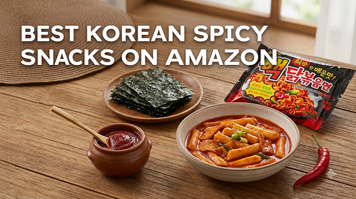 best korean spicy snacks on amazon