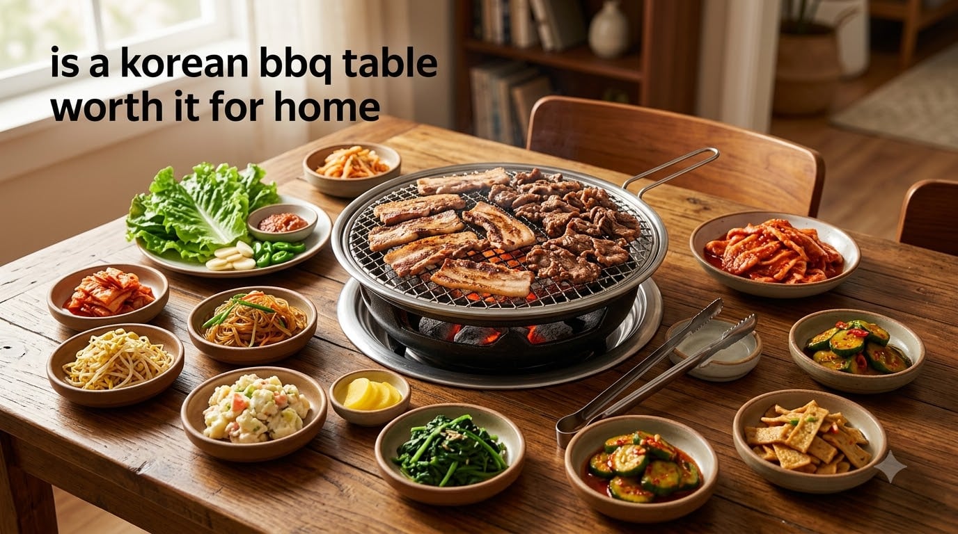 is a korean bbq table worth it for home