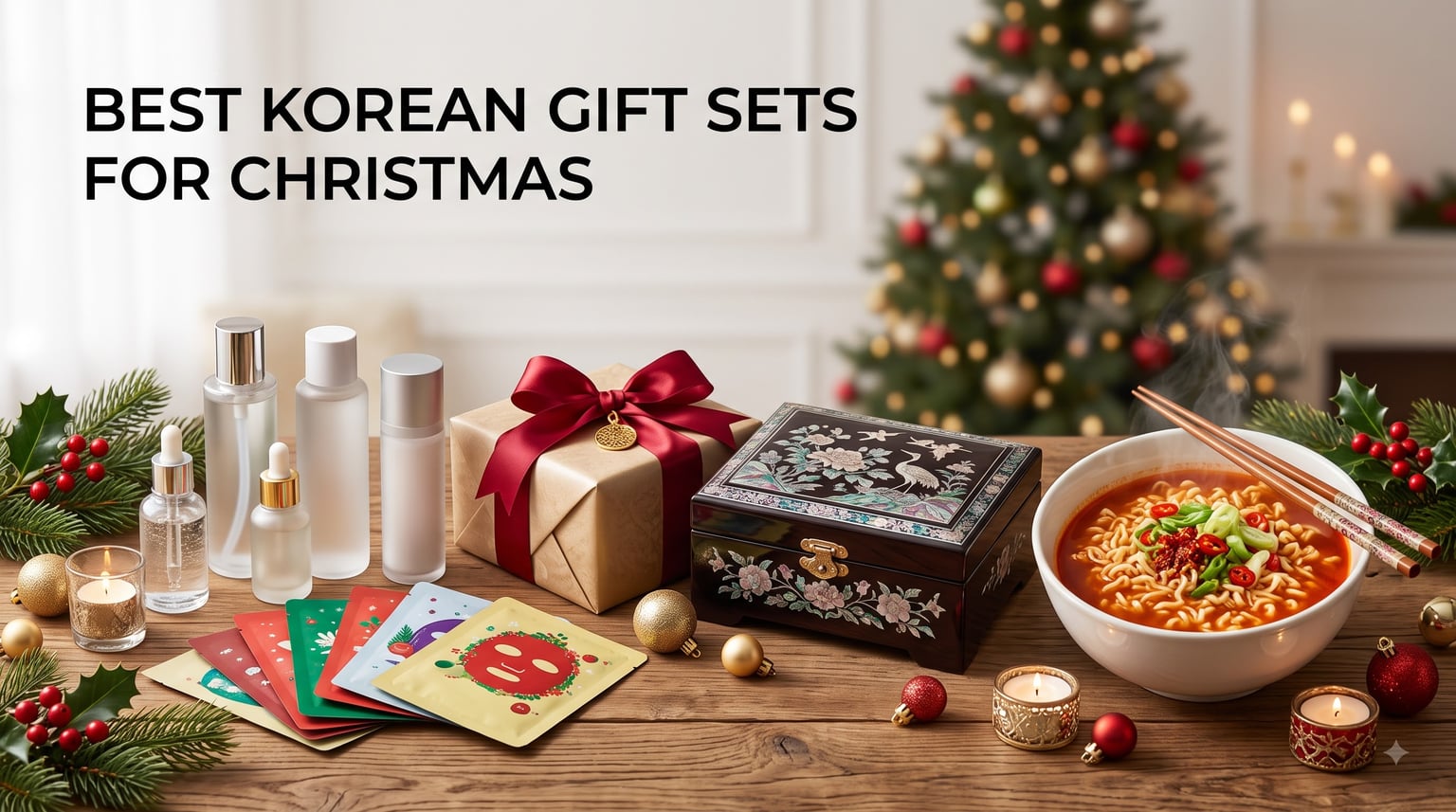 best korean gift sets for christmas