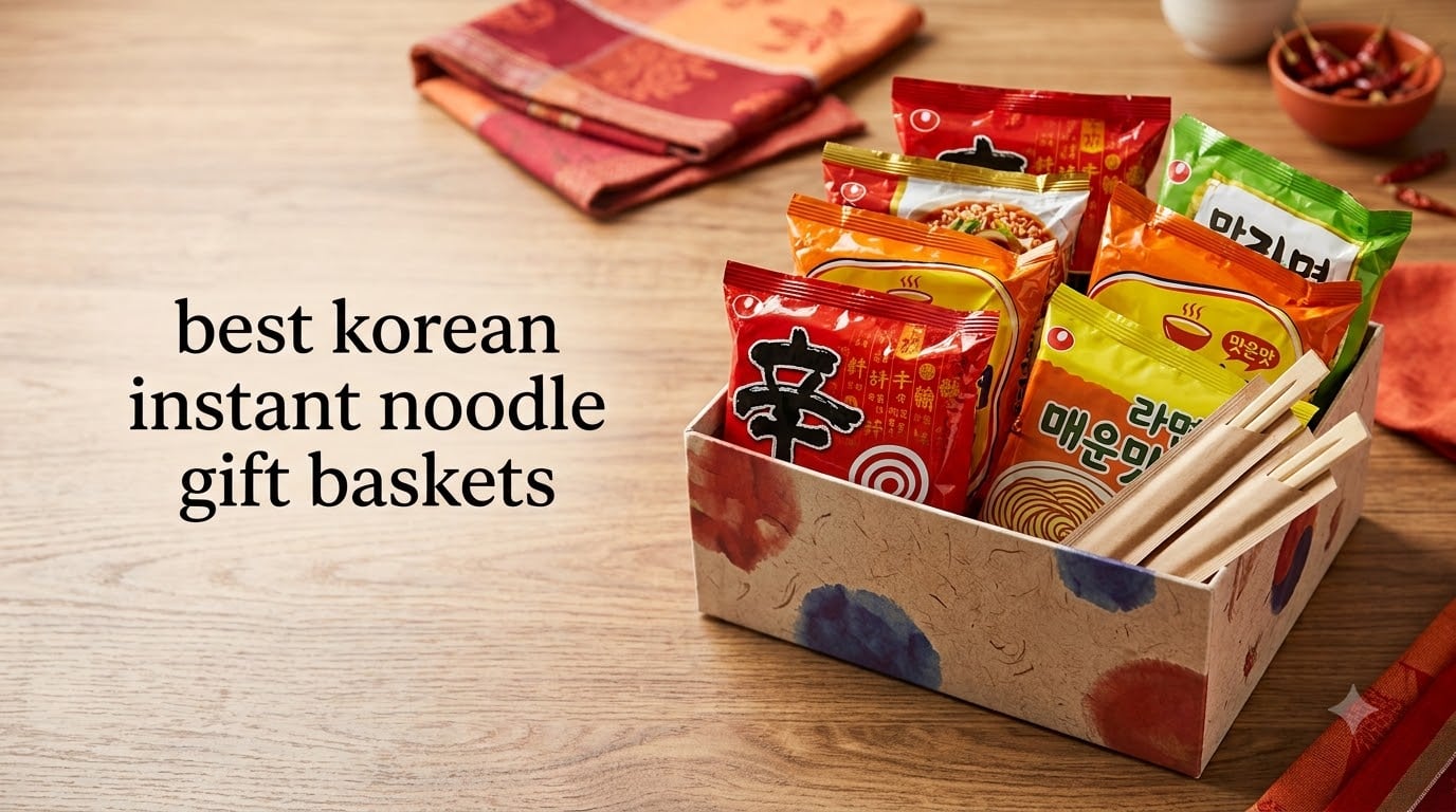 best korean instant noodle gift baskets