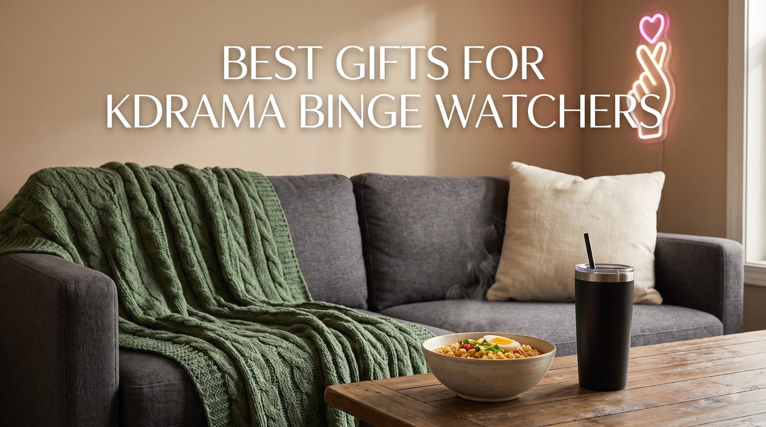 best gifts for kdrama binge watchers