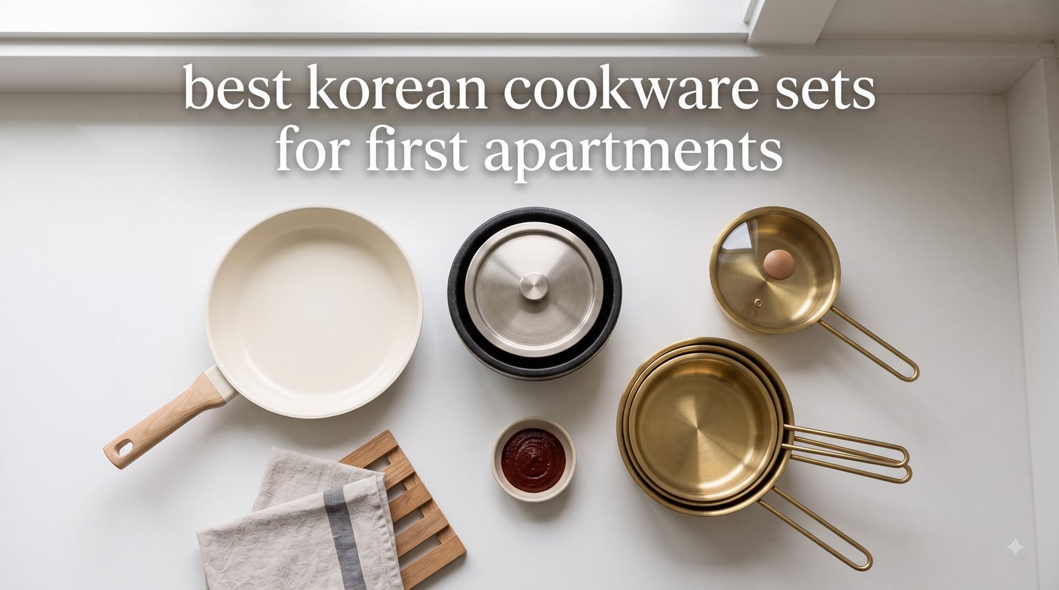 best korean cookware sets for first apartments