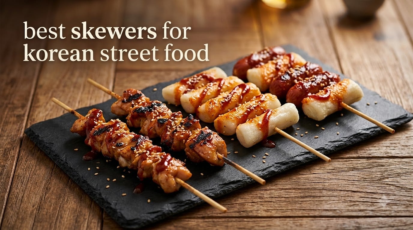 best skewers for korean street food