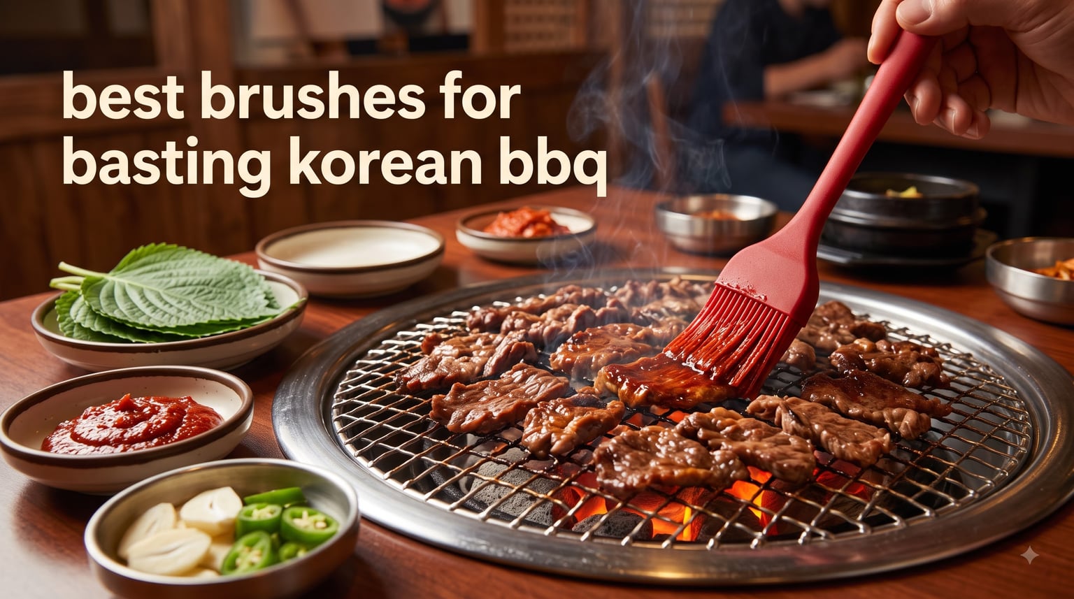 best brushes for basting korean bbq