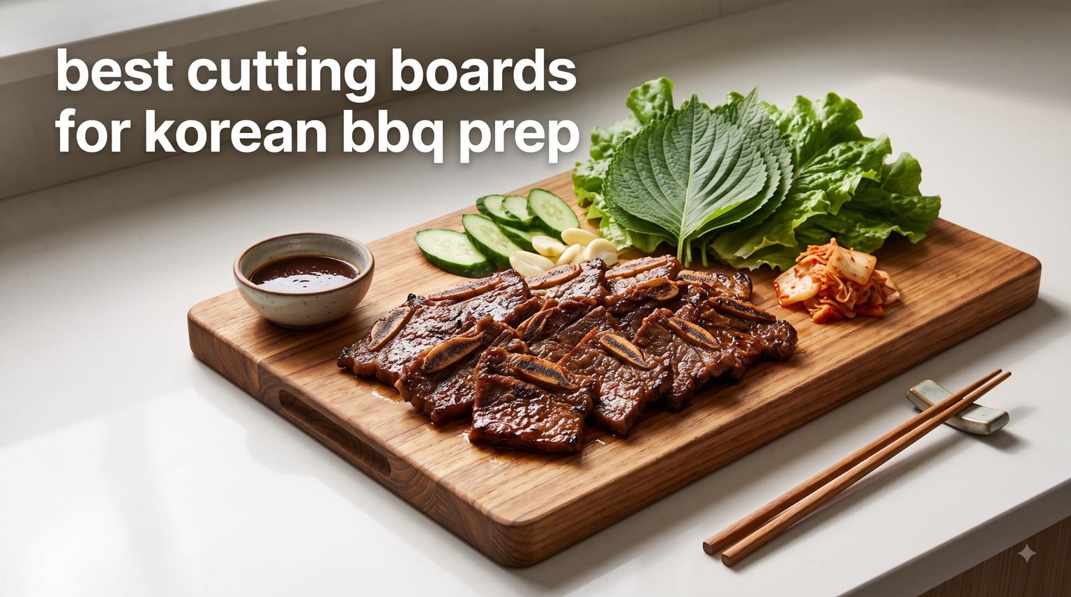 best cutting boards for korean bbq prep