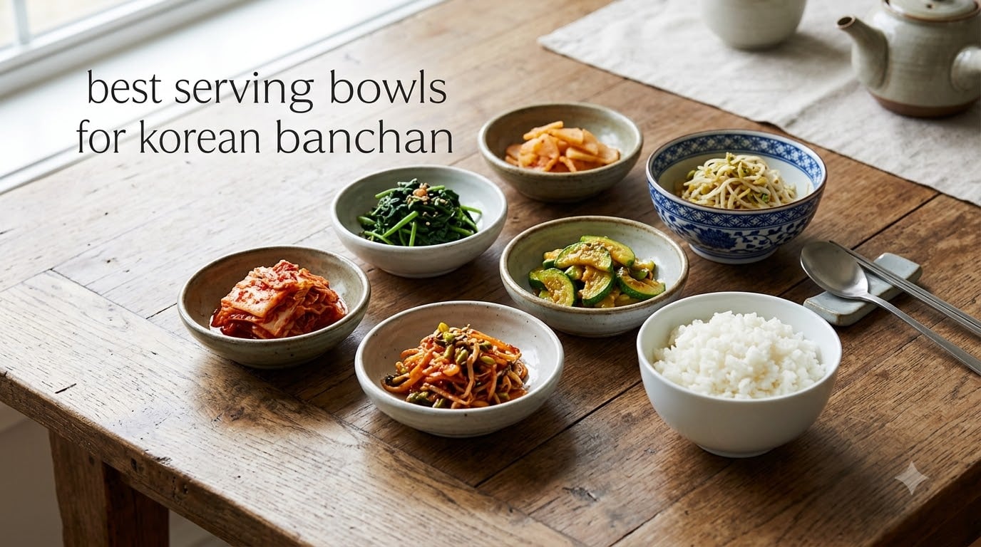 best serving bowls for korean banchan