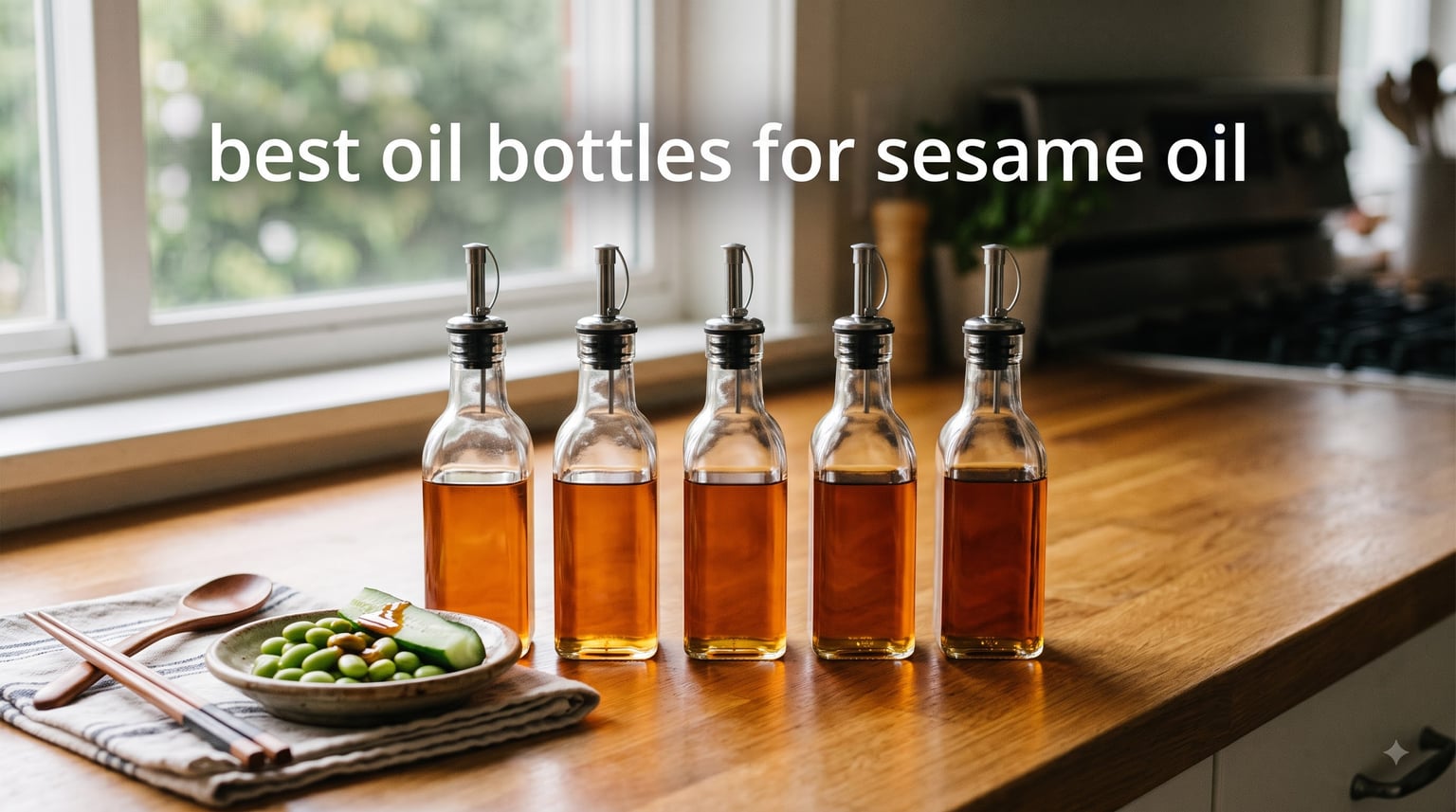 best oil bottles for sesame oil