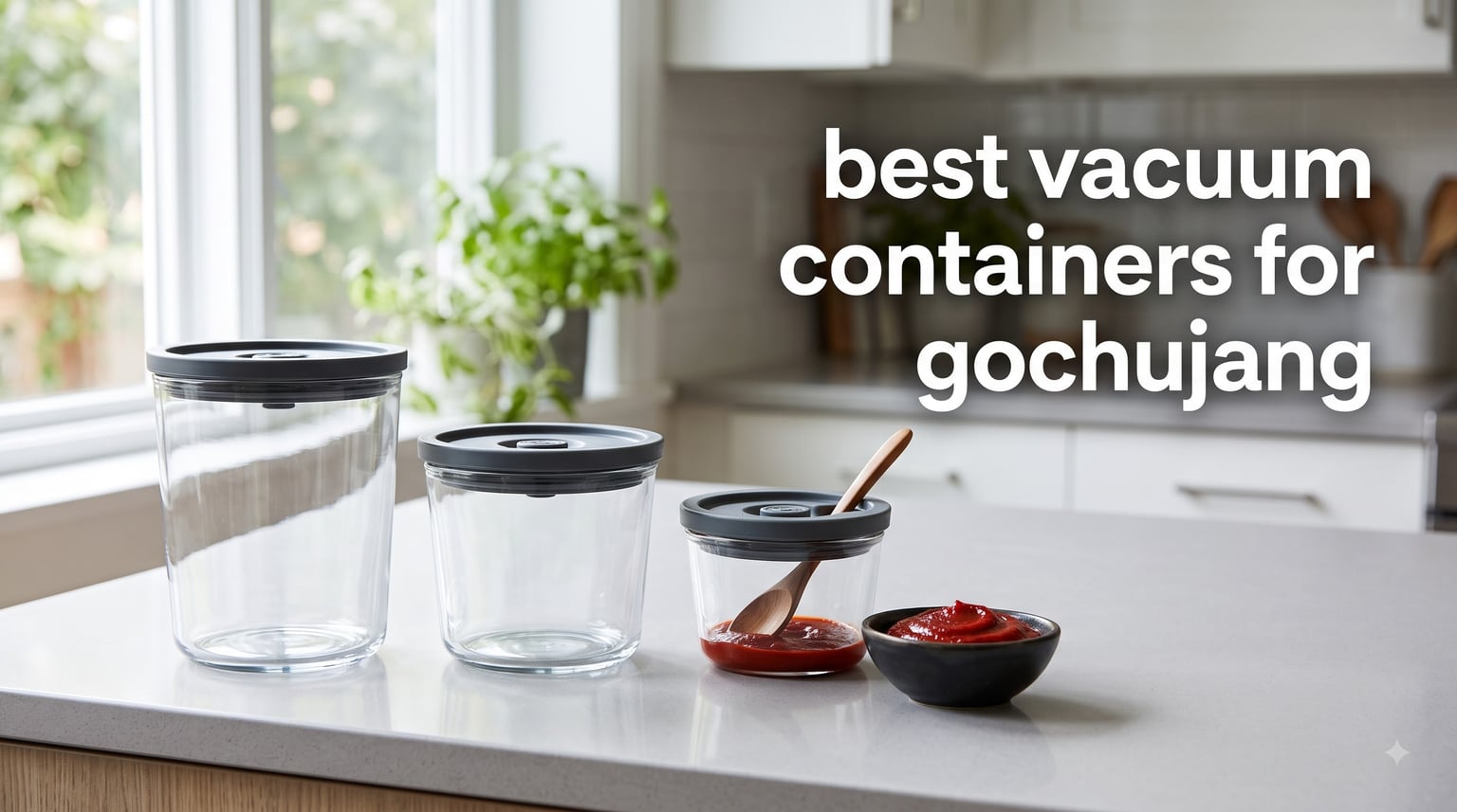 best vacuum containers for gochujang