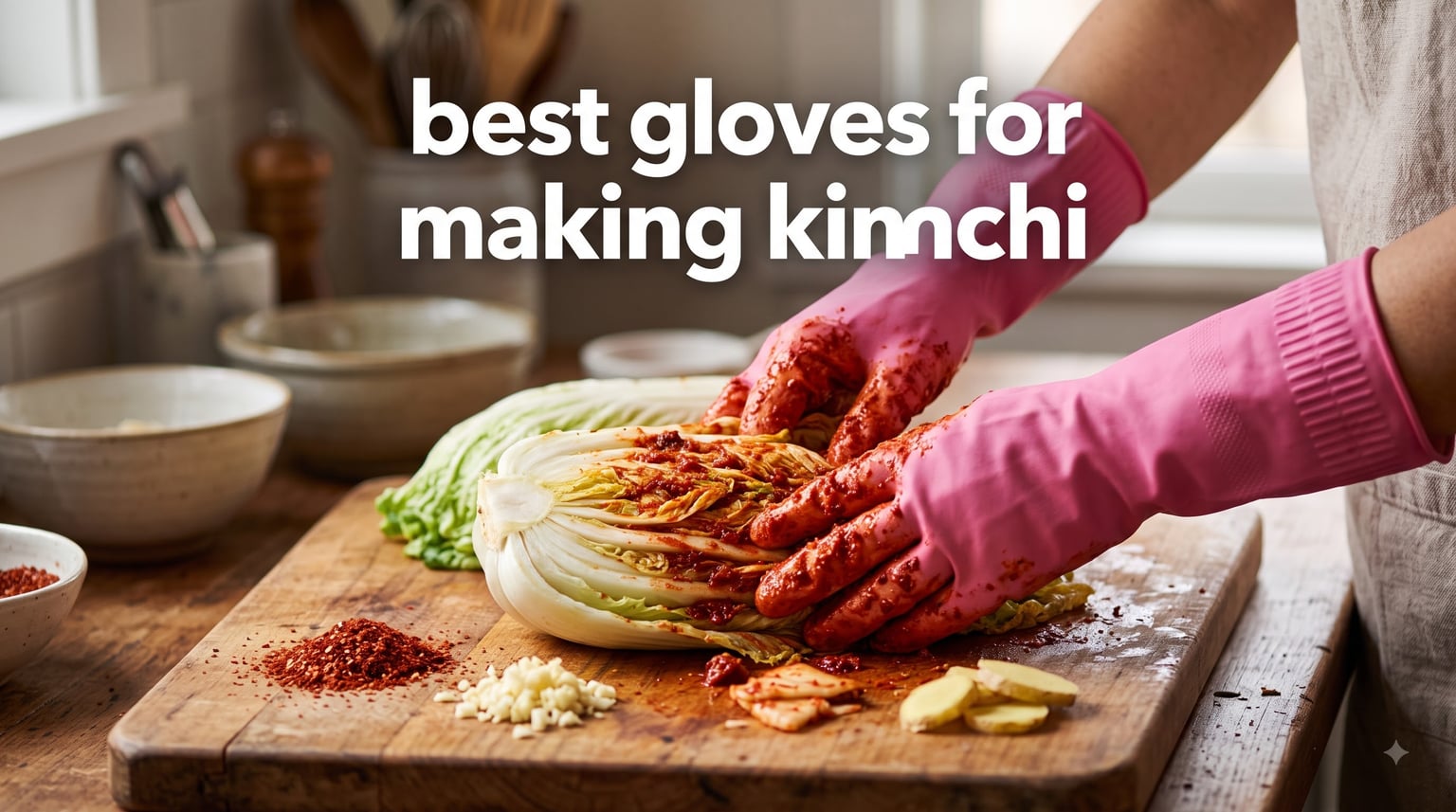 best gloves for making kimchi