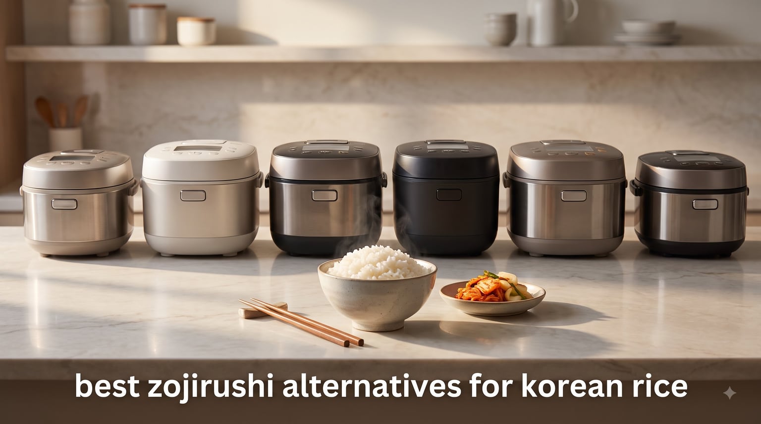 best zojirushi alternatives for korean rice