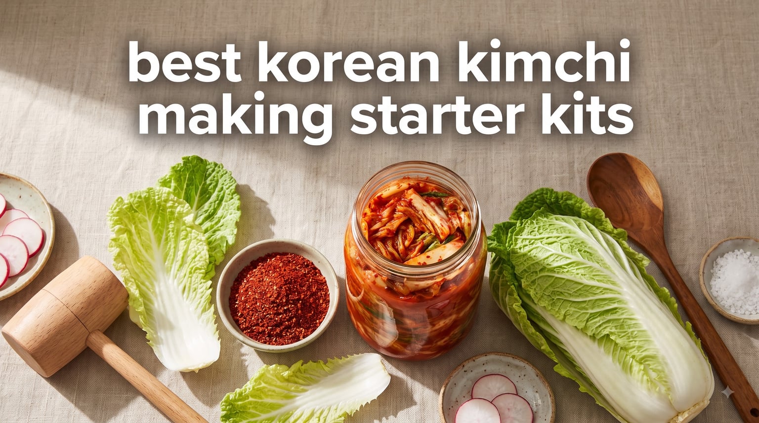 best korean kimchi making starter kits