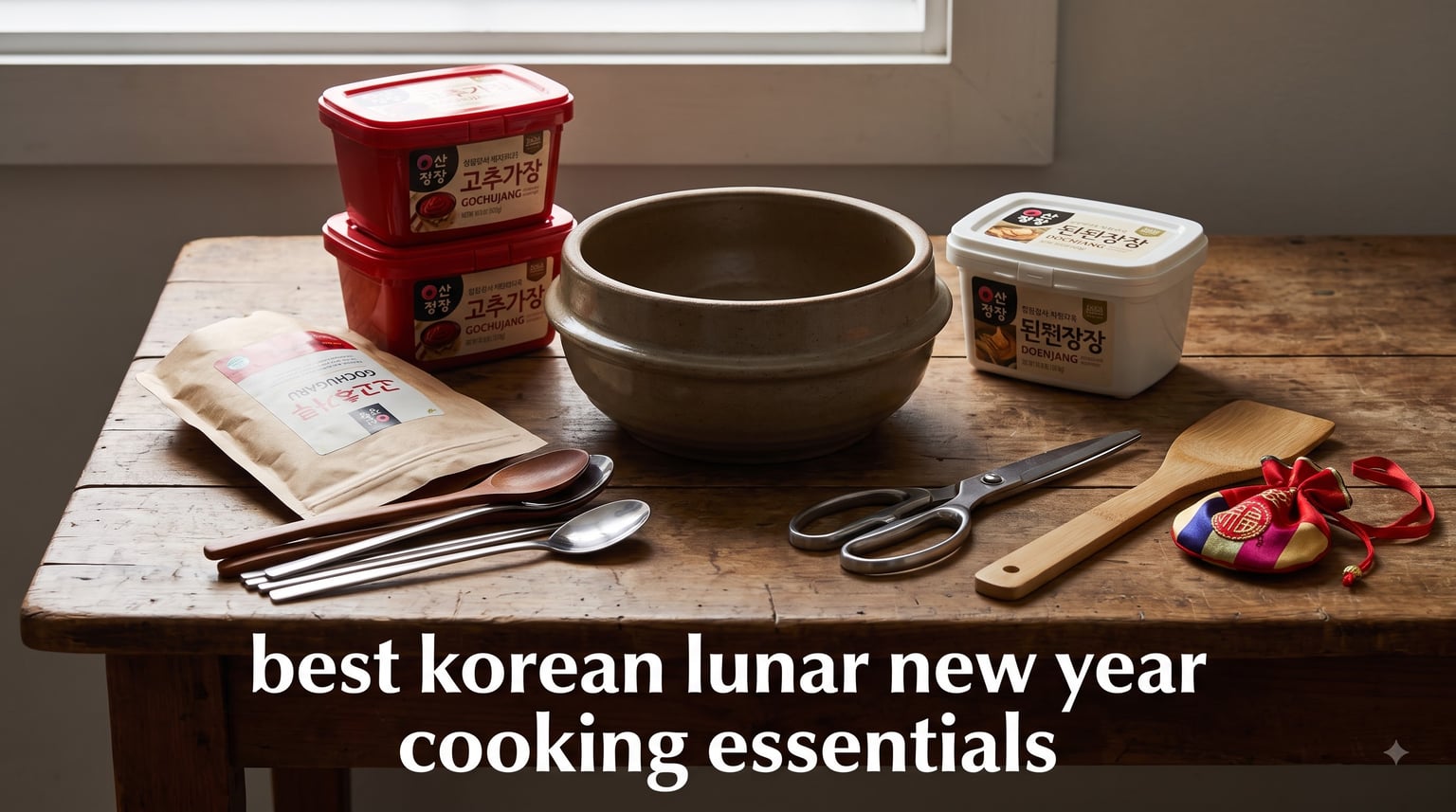 best korean lunar new year cooking essentials