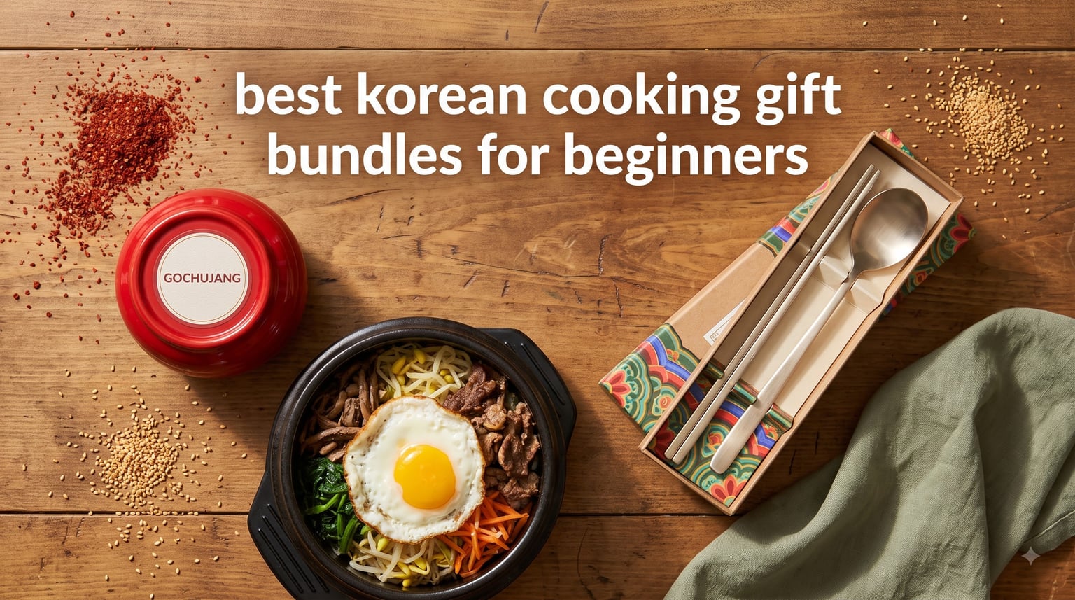 best korean cooking gift bundles for beginners