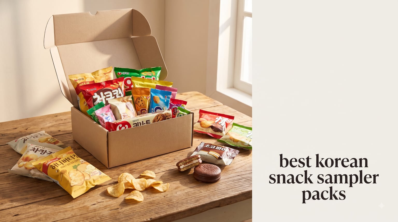 best korean snack sampler packs