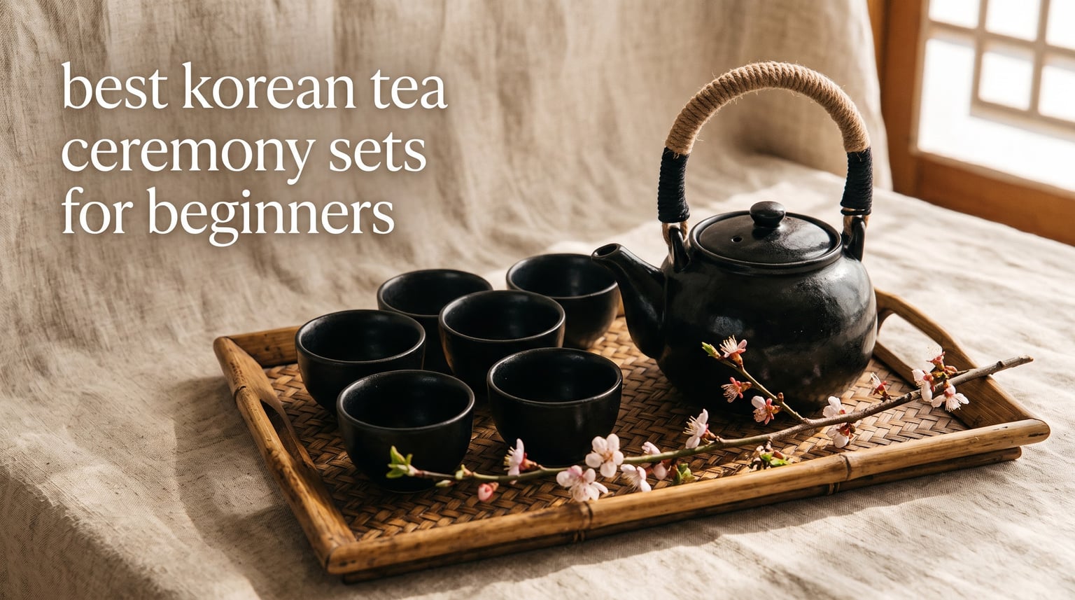 best korean tea ceremony sets for beginners