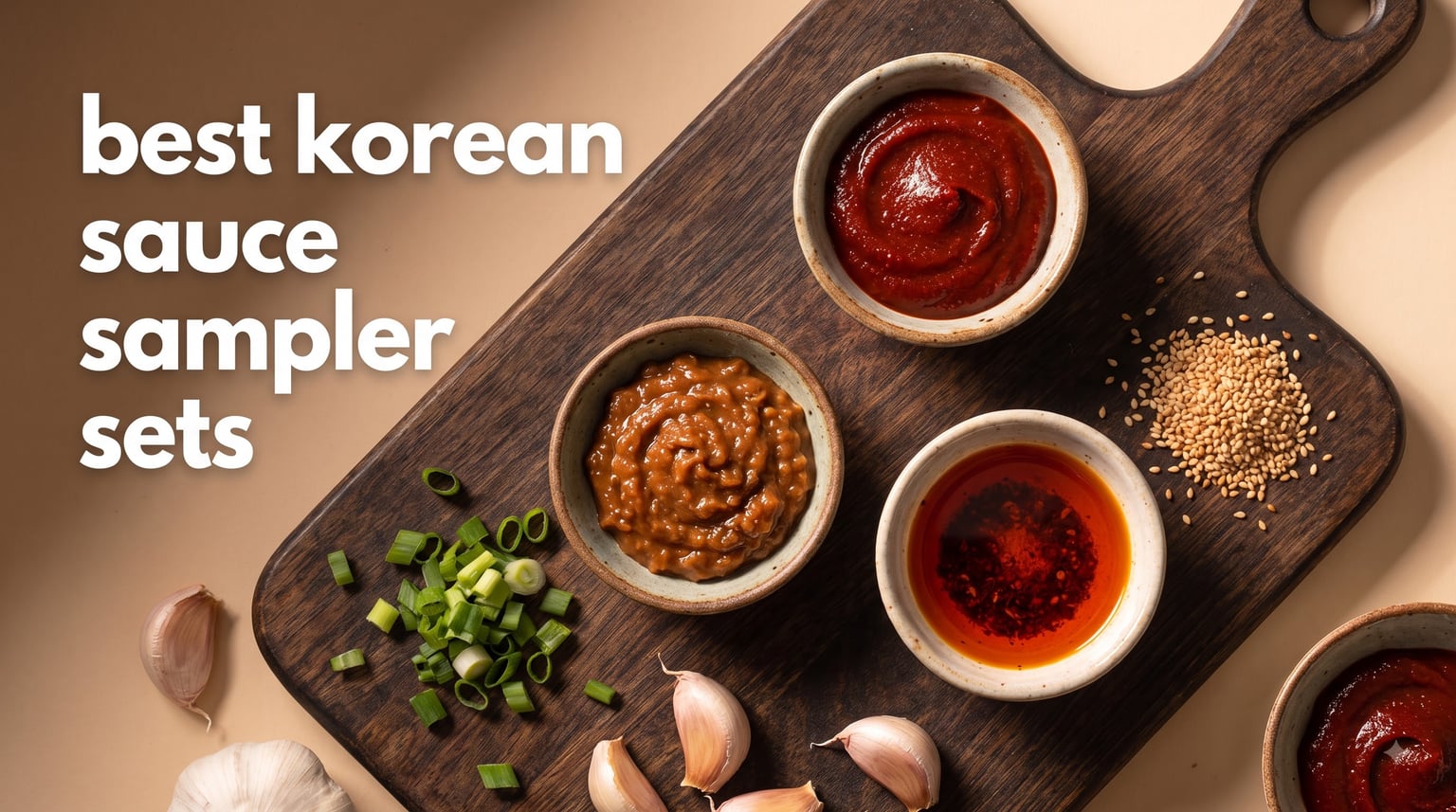 best korean sauce sampler sets