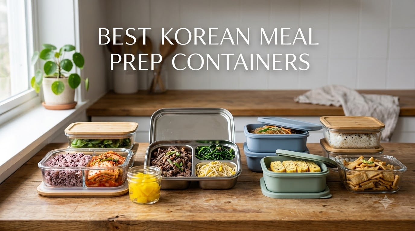 best korean meal prep containers