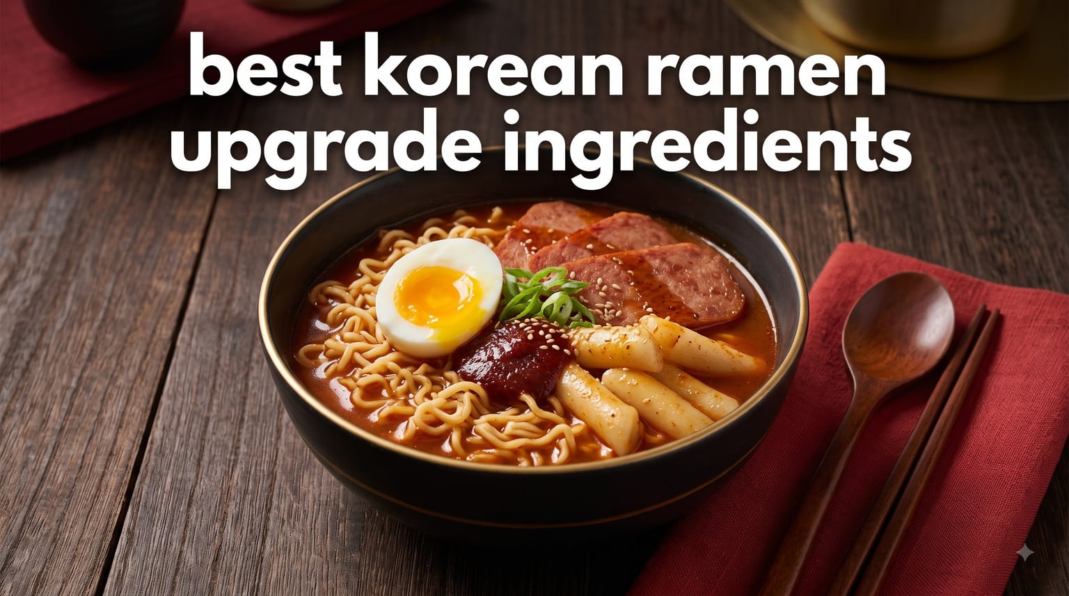 best korean ramen upgrade ingredients
