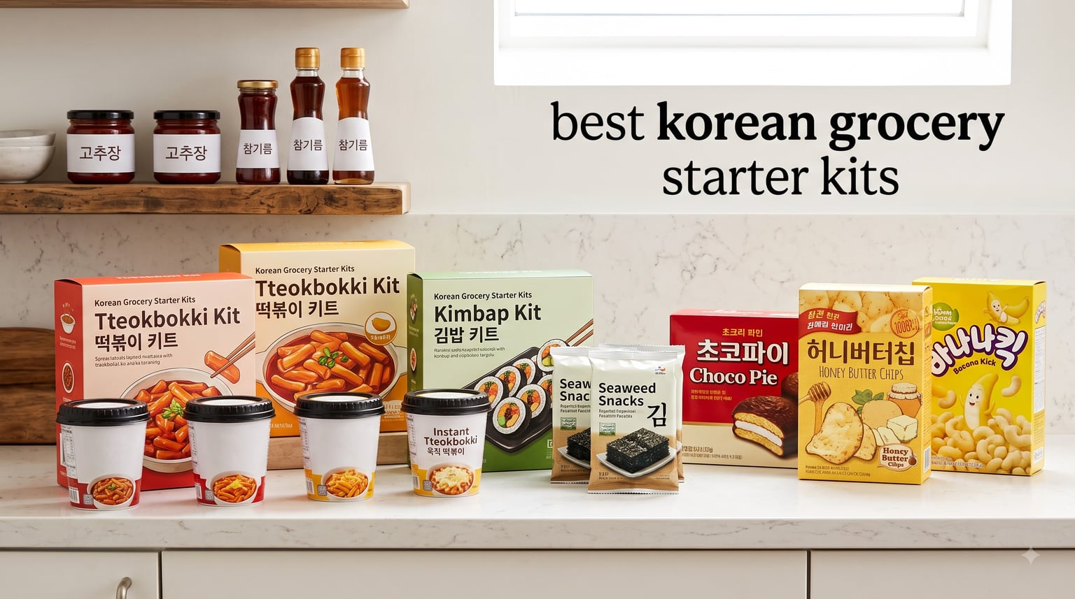 best korean grocery starter kits