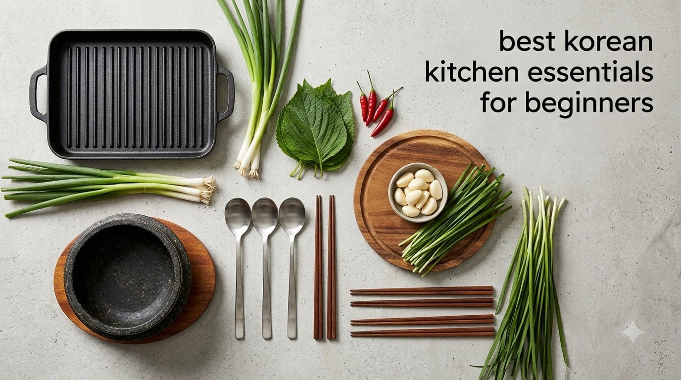 best korean kitchen essentials for beginners