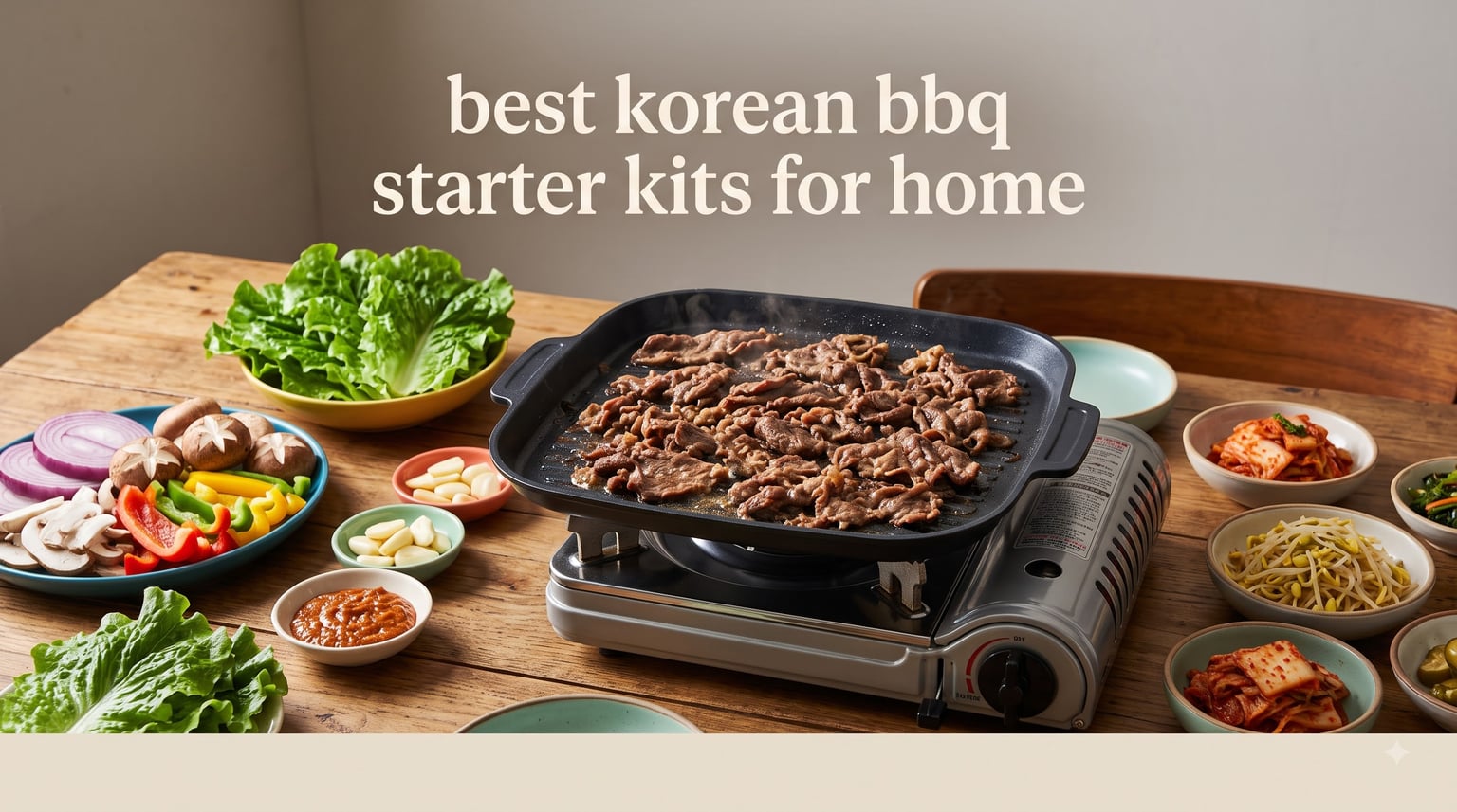 best korean bbq starter kits for home
