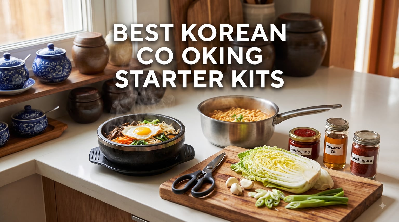 best korean cooking starter kits