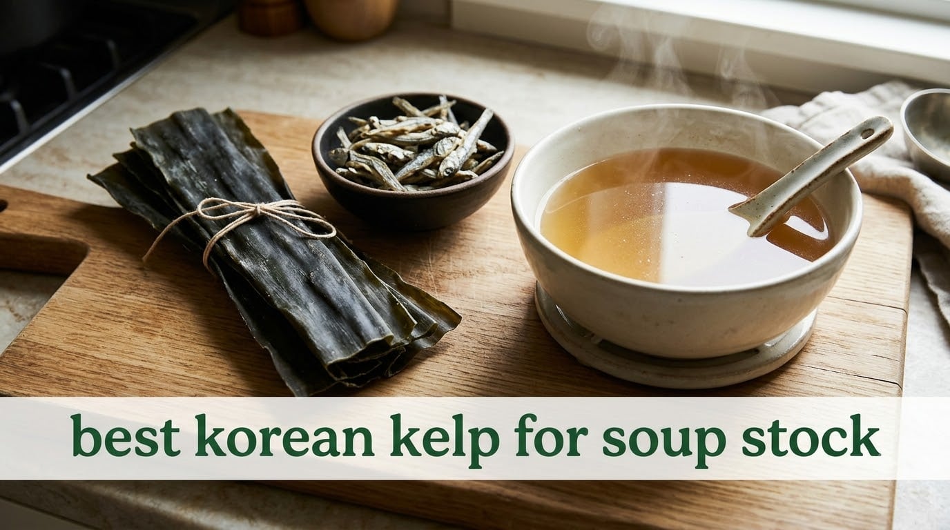 best korean kelp for soup stock