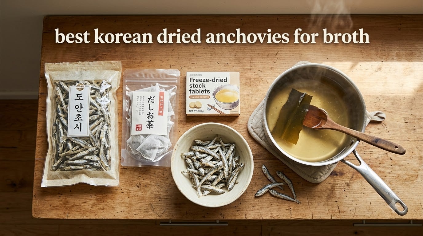 best korean dried anchovies for broth