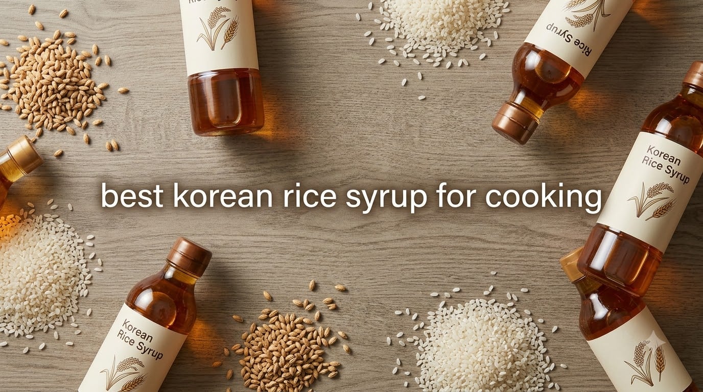 best korean rice syrup for cooking