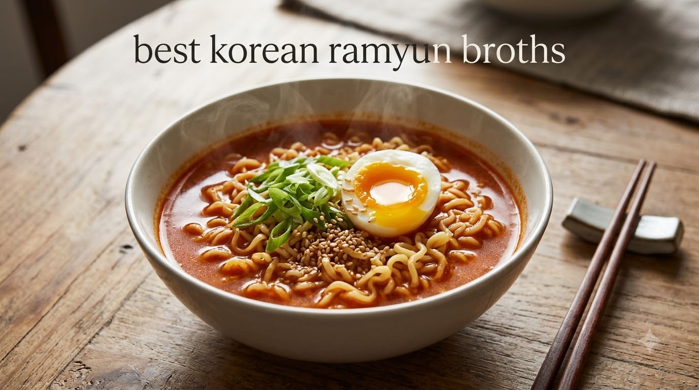best korean ramyun broths